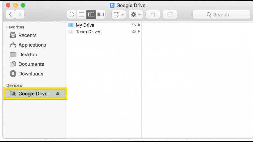 Google drive file stream mac